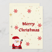 メリークリスマスカード シーズンカード (正面/裏面)