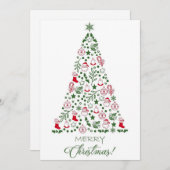 メリークリスマスカード シーズンカード (正面/裏面)