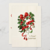 メリークリスマスカード シーズンカード (正面/裏面)