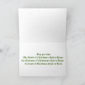 メリークリスマスカード シーズンカード (内部)