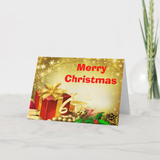 メリークリスマスカード シーズンカード