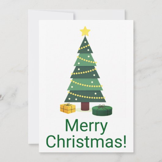 メリークリスマスカード シーズンカード (正面)