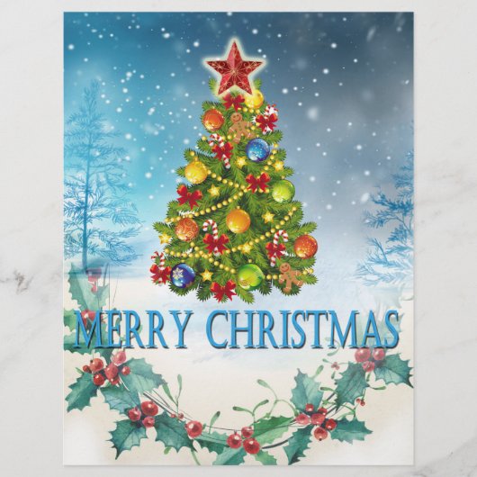 メリークリスマスカード チラシ (正面)