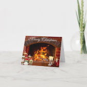 メリークリスマスカード ノートカード (正面)