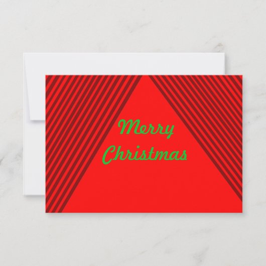 メリークリスマスカード ノートカード (正面)