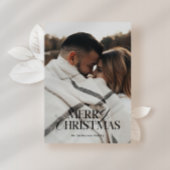 メリークリスマスカード |ホリモダンデーフォトカード シーズンカード