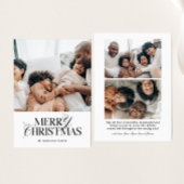 メリークリスマスカード |ホリモダンデーフォトカード シーズンカード