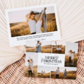 メリークリスマスカード |ホリモダンデーフォトカード シーズンカード