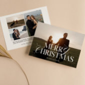 メリークリスマスカード |ホリモダンデーフォトカード シーズンカード