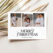 メリークリスマスカード |ホリモダンデーフォトカード シーズンカード