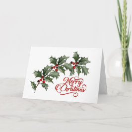 メリークリスマスカード 招待状