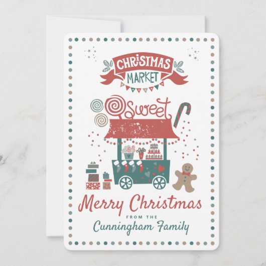 メリークリスマスカーニバル市場 シーズンカード (正面)