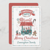 メリークリスマスカーニバル市場 シーズンカード (正面/裏面)