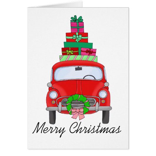 メリークリスマスカー (正面)