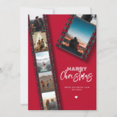 メリークリスマスカ転がメラ6 Photo Collage シーズンカード (正面)