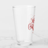 メリークリスマスガラスのコップ タンブラーグラス (右)