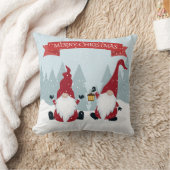 メリークリスマスガーデン格言 クッション (ブランケット)