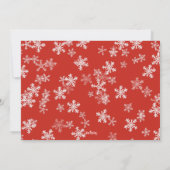 メリークリスマスガーランドトリムフラットフォトホリデー シーズンカード (裏面)