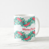 メリークリスマスガーランドマグ コーヒーマグカップ (正面右)