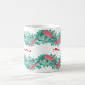 メリークリスマスガーランドマグ コーヒーマグカップ (中央)