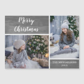 メリークリスマスキッズフォトマグネット (正面)