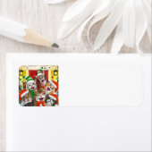 メリークリスマスキャッツホリデー住所 シール (インサイチュ)