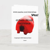 メリークリスマスキャット&ギニアピグ シーズンカード (裏面)