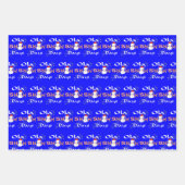 メリークリスマスキャンディカンラッピング紙シート ラッピングペーパーシート (正面2)