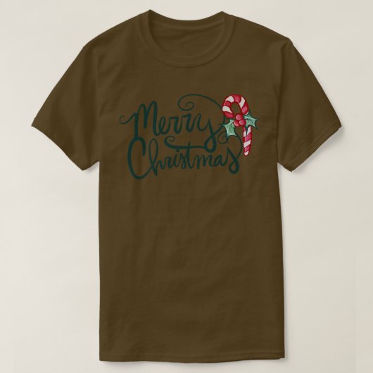 メリークリスマスキャンディカン835 Tシャツ (デザイン正面)