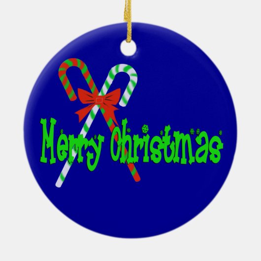 メリークリスマスキャンディカン セラミックオーナメント (裏面)