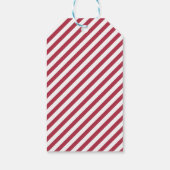 メリークリスマスキャンディキャンズホリデーギフトラベル ギフトタグ (裏面)