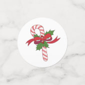 メリークリスマスキャンディーケーン コンフェッティ (スモール正面)