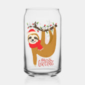 メリークリスマスキュートスナースフェスティバルホリデー ガラス缶 (裏面)