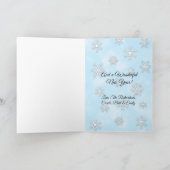 メリークリスマスキュートホリデーラマフェスティバル カード (内部)