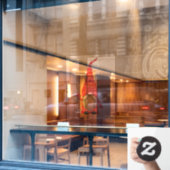 メリークリスマスキュート格言 ウィンドウサイン (カフェ窓)