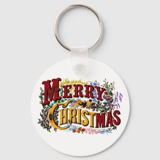 メリークリスマスキーホルダー キーホルダー (正面)