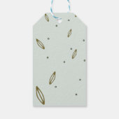 メリークリスマスギフトカスタムラベル ギフトタグ (裏面)