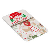 メリークリスマスギフトボックスホリデーマグネットカード マグネット (右側)