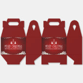 メリークリスマスギフトボックス – フェスティバル平和と喜びデ フェイバーボックス (見開き)