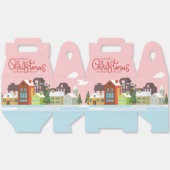 メリークリスマスギフトボックス | ホリデイフェスティバルヴィレッジ フェイバーボックス (見開き)