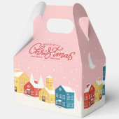 メリークリスマスギフトボックス | ホリデイフェスティバルヴィレッジ フェイバーボックス (裏面)