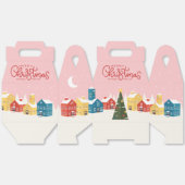 メリークリスマスギフトボックス | ホリデイフェスティバルヴィレッジ フェイバーボックス (見開き)