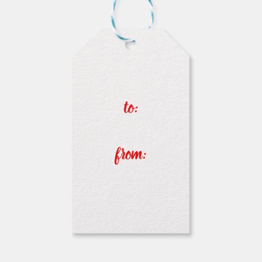 メリークリスマスギフトラベル価格ラベル ギフトタグ (裏面)