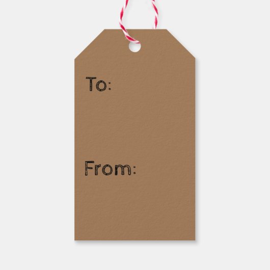 メリークリスマスギフトラベル小妖精や小人 ギフトタグ (裏面)