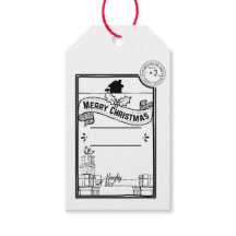 メリークリスマスギフトラベル