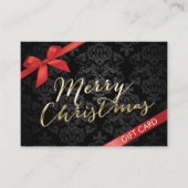 メリークリスマスギフト券 割引カード (正面)