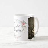 メリークリスマスギフト愛するママのカスタム写真 コーヒーマグカップ (正面右)