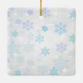 メリークリスマスギムナスト小妖精や小人 セラミックオーナメント (裏面)