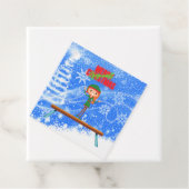 メリークリスマスギムナスト小妖精や小人 フェイバータグ (インサイチュ)