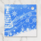 メリークリスマスギムナスト小妖精や小人 フェイバータグ (裏面)